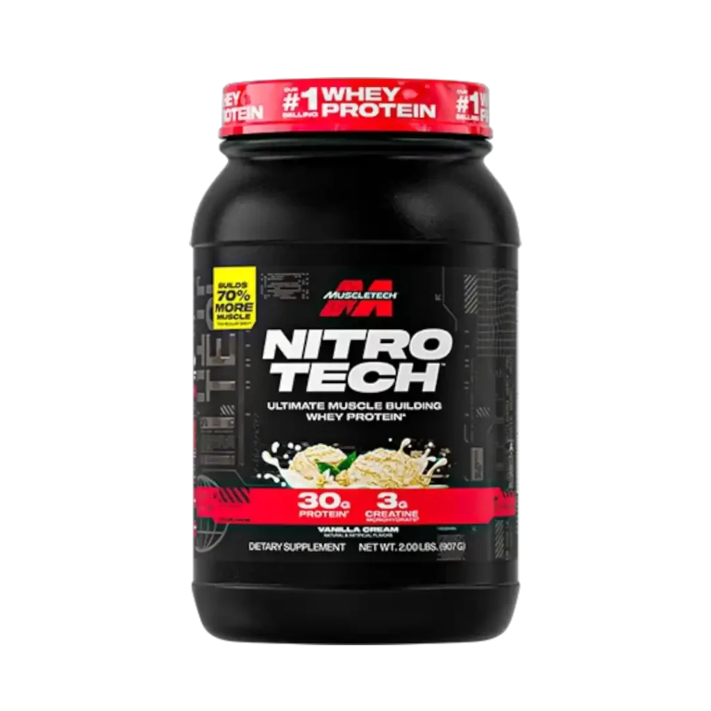 NITRO TECH WHEY PROTEIN  PROTEINA MUSCLETECH