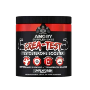 CREA-TEST CREATINA + TESTOSTERONE BOOSTER ANGRY SUPPLEMENTS