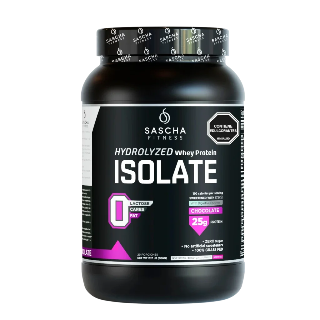 ISOLATE PROTEINA SASCHA FITNESS