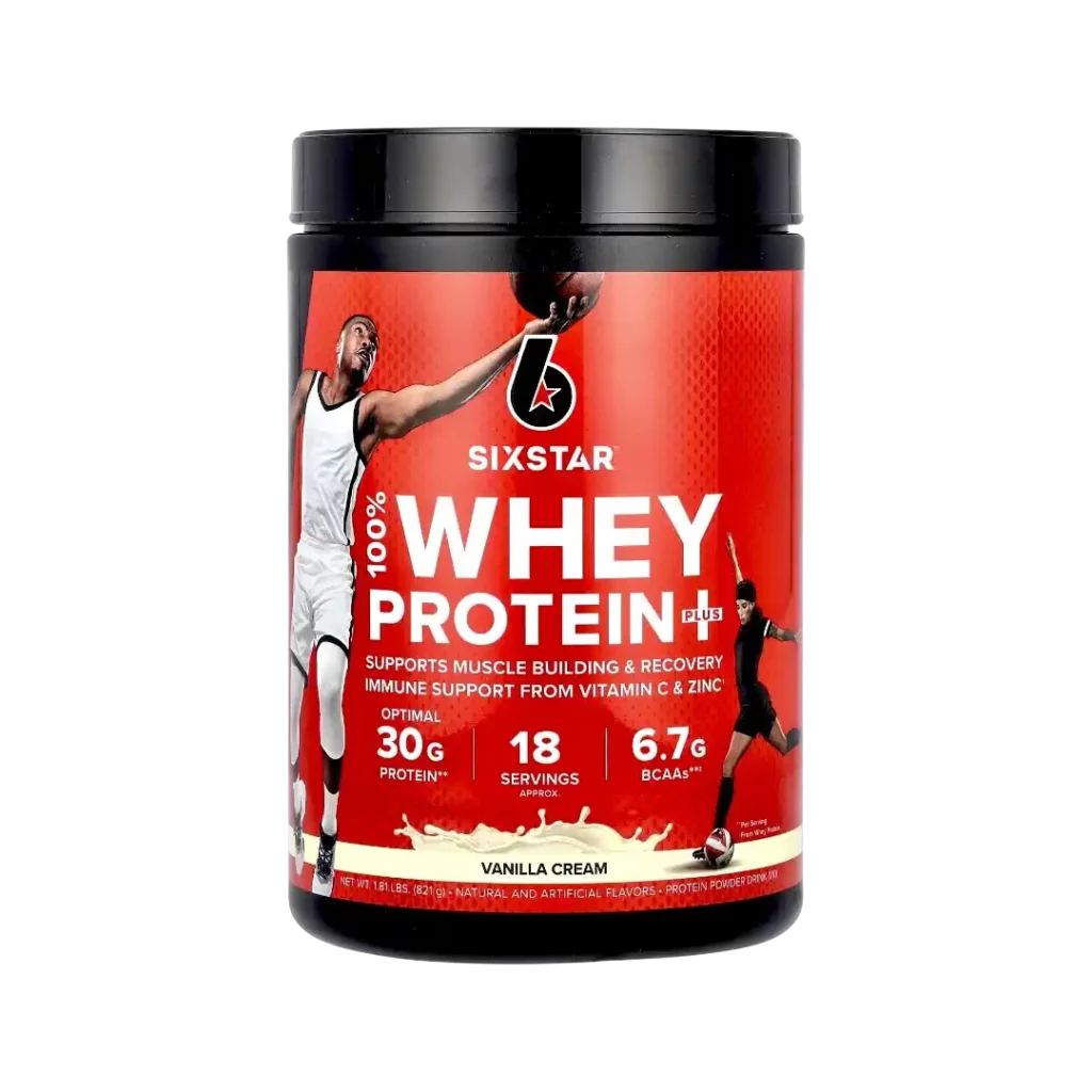 100 % WHEY PROTEIN + PLUS PROTEINA SIXSTAR6
