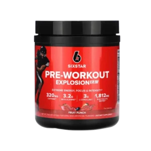 PRE-WORKOUT EXPLOSION 2.0 (PRE -ENTRENO) SIXSTAR6