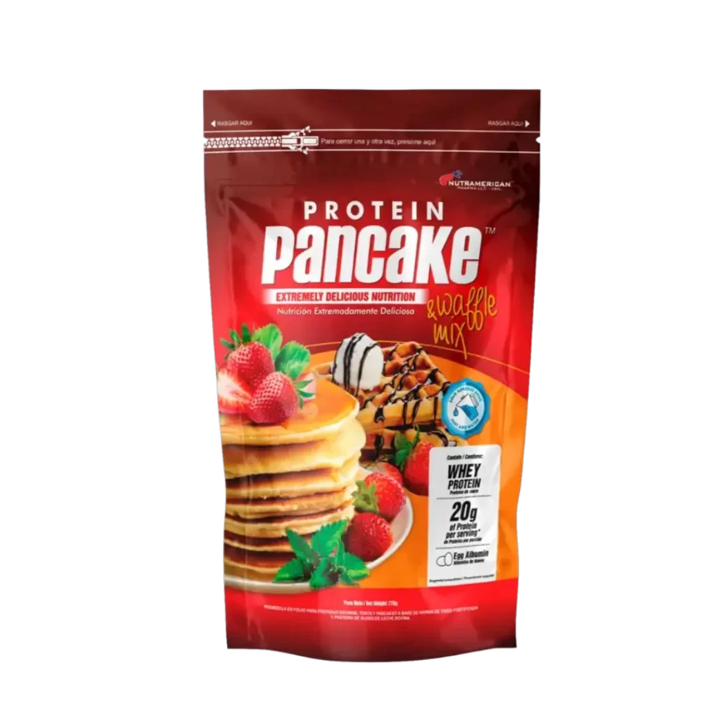 PROTEIN PANCAKE Y WAFFLE NUTRAMERICAN PHARMA UPN
