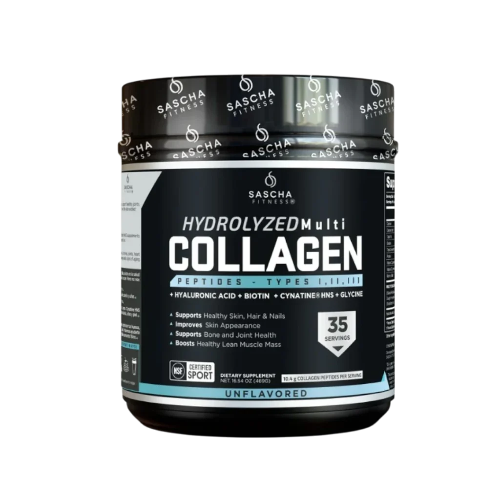 COLAGENO HIDROLYZED CON PEPTIDOS DE COLAGENO SASCHA FITNESS
