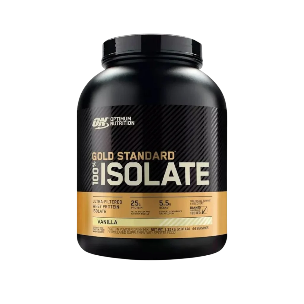 GOLD STANDARD 100% ISOLATE  PROTEINA OPTIMUN NUTRITION