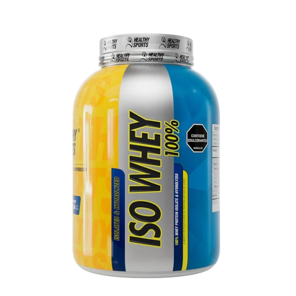 ISO WHEY 100% HEALTHY SPORTS   PROTEÍNA AISLADA HIDROLIZADA