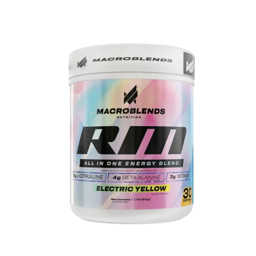 RM PREWORKOUT PRE-ENTRENO MACROBLENDS