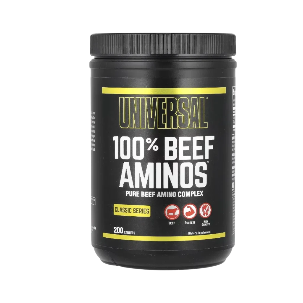 100 % BEEF AMINOS AMINOACIDOS DE CARNE UNIVERSAL ANIMAL