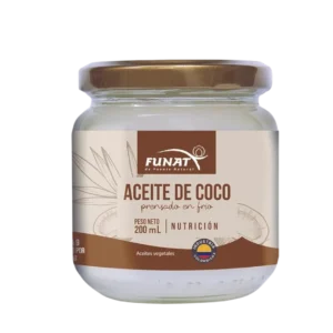 ACEITE DE COCO ORGANICO PRENSADO EN FRÍO FUNAT