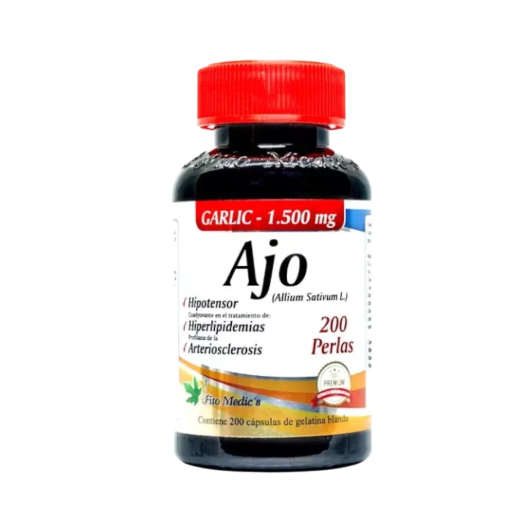GARLIC PERLAS DE AJO FITO MEDICS