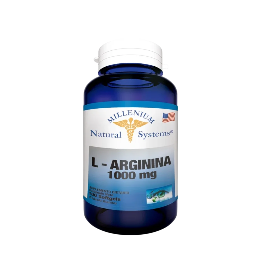 L ARGININE 1000 MG (ARGININA) MILLENIUM NATURAL SYSTEMS