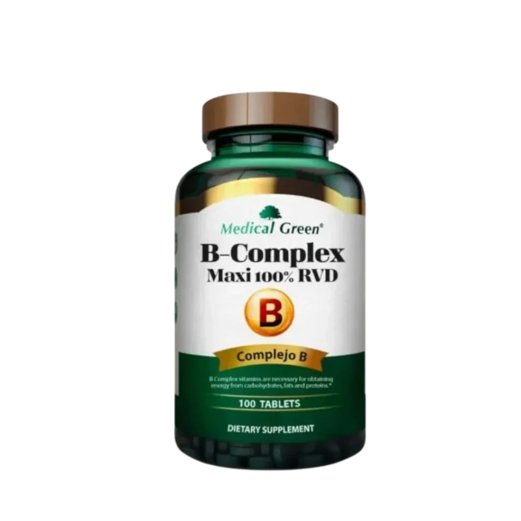 B – COMPLEX MAXI 100 % RVD (VIT-B) MEDICAL GREEN