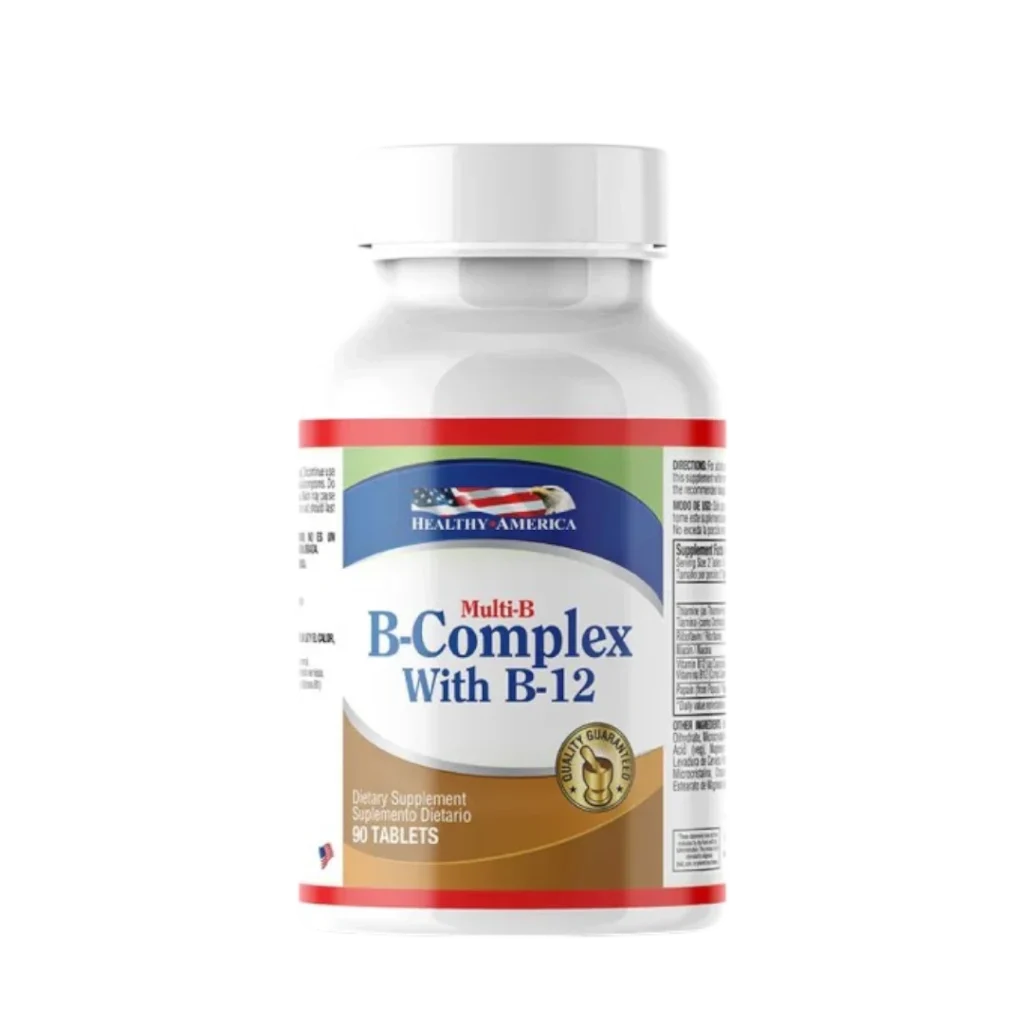 B COMPLEX WITH B12 (VIT B12 ) HEALTHY AMERICA