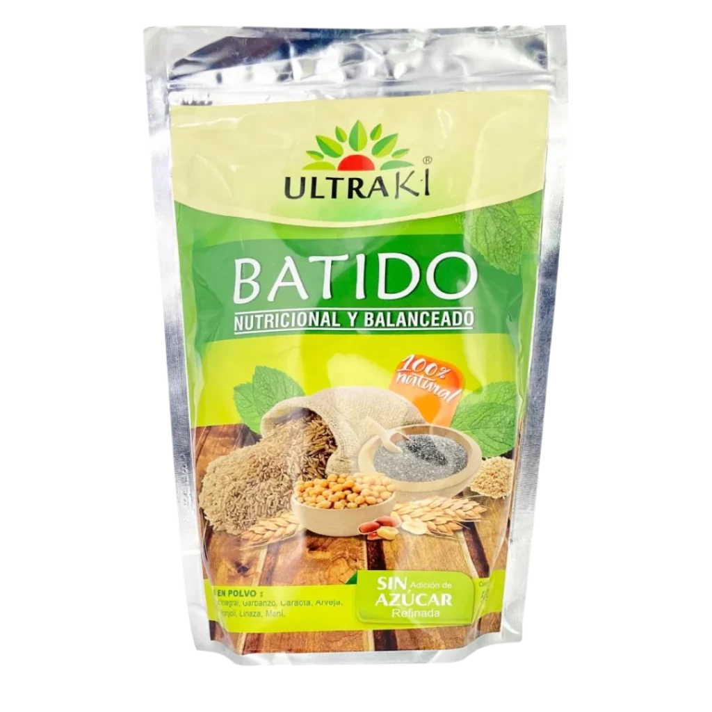 BATIDO NUTRICIONAL SIN AZUCAR NATURAL ULTRAKI