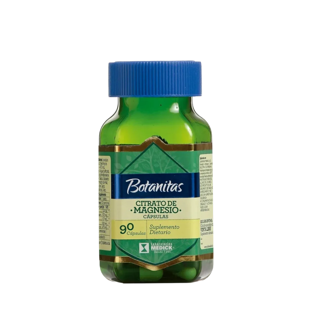 CITRATO DE MAGNESIO 490 MG  BOTANITAS