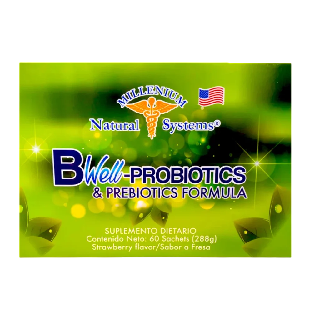 PROBIOTICOS Y PREBIOTICOS BWELL MILLENIUM NATURAL SYSTEMS