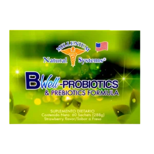 PROBIOTICOS Y PREBIOTICOS BWELL MILLENIUM  NATURAL SYSTEMS