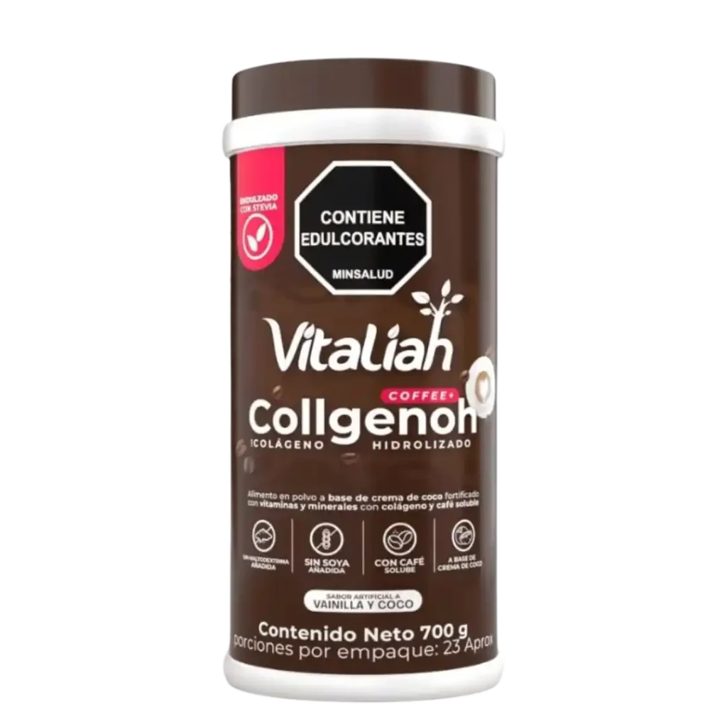 COLLGENOH BEBIDA CON COLAGENO HIDROLIZADO SABOR CAFE COLAGENO HIDROLIZADO CON CAFE VITALIAH