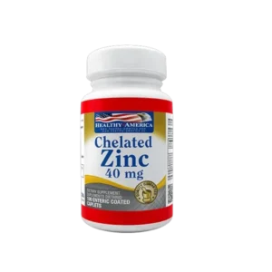 CHELATED ZINC 40 MG HEALTHY AMERICA