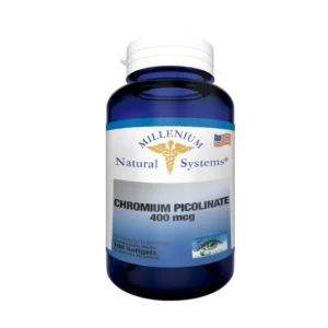 CHROMIUM PICOLINATE 400 MCG  MILLENIUM NATURAL SYSTEMS