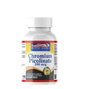 CHROMIUM PICOLIN 200MCG HEALTHY AMERICA