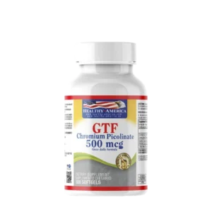 GTF CHROMIUM 500MCG HEALTHY AMERICA