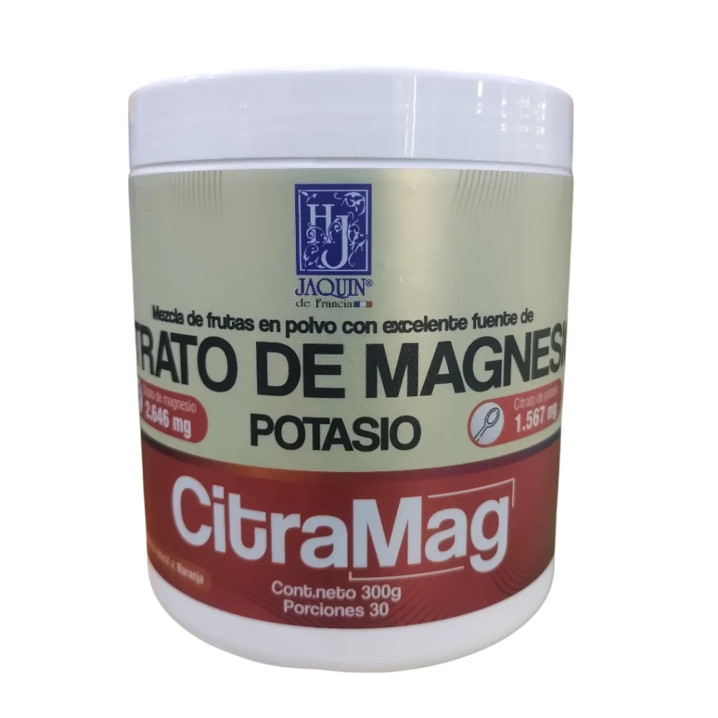 CITRATO DE MAGNESIO + POTASIO (CITRAMAG) 300GR JAQUIN DE FRANCIA
