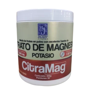 CITRATO DE MAGNESIO + POTASIO (CITRAMAG) 300GR JAQUIN DE FRANCIA