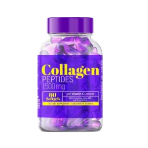 COLLAGEN PEPTIDES 1500 MG AND VITAMIN C COMPLEX COLAGENO HEALTHY AMERICA