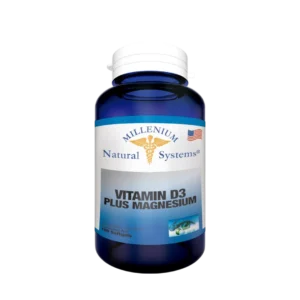 VITAMIN D3 2000 IU + MAGNESIUM 100 MG (VIT D3+ MAG) MILLENIUM NATURAL SYSTEMS