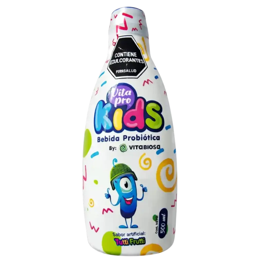VITA BIOSA PRO KIDS BEBIDA PROBIÓTICA Y PREBIÓTICA PARA NIÑOS 500 ML DISTRISOL