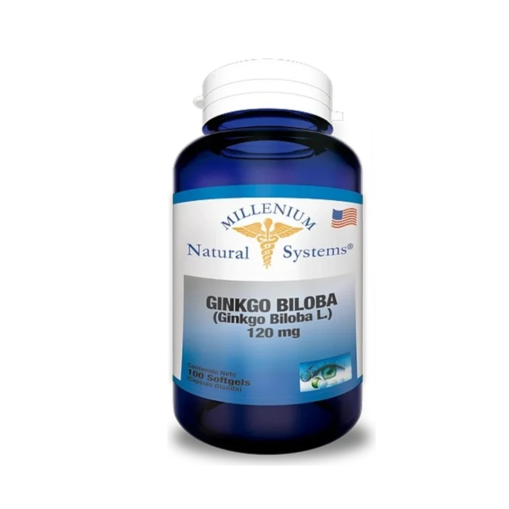 GINKGO BILOBA 120 MG MILLENIUM NATURAL SYSTEMS