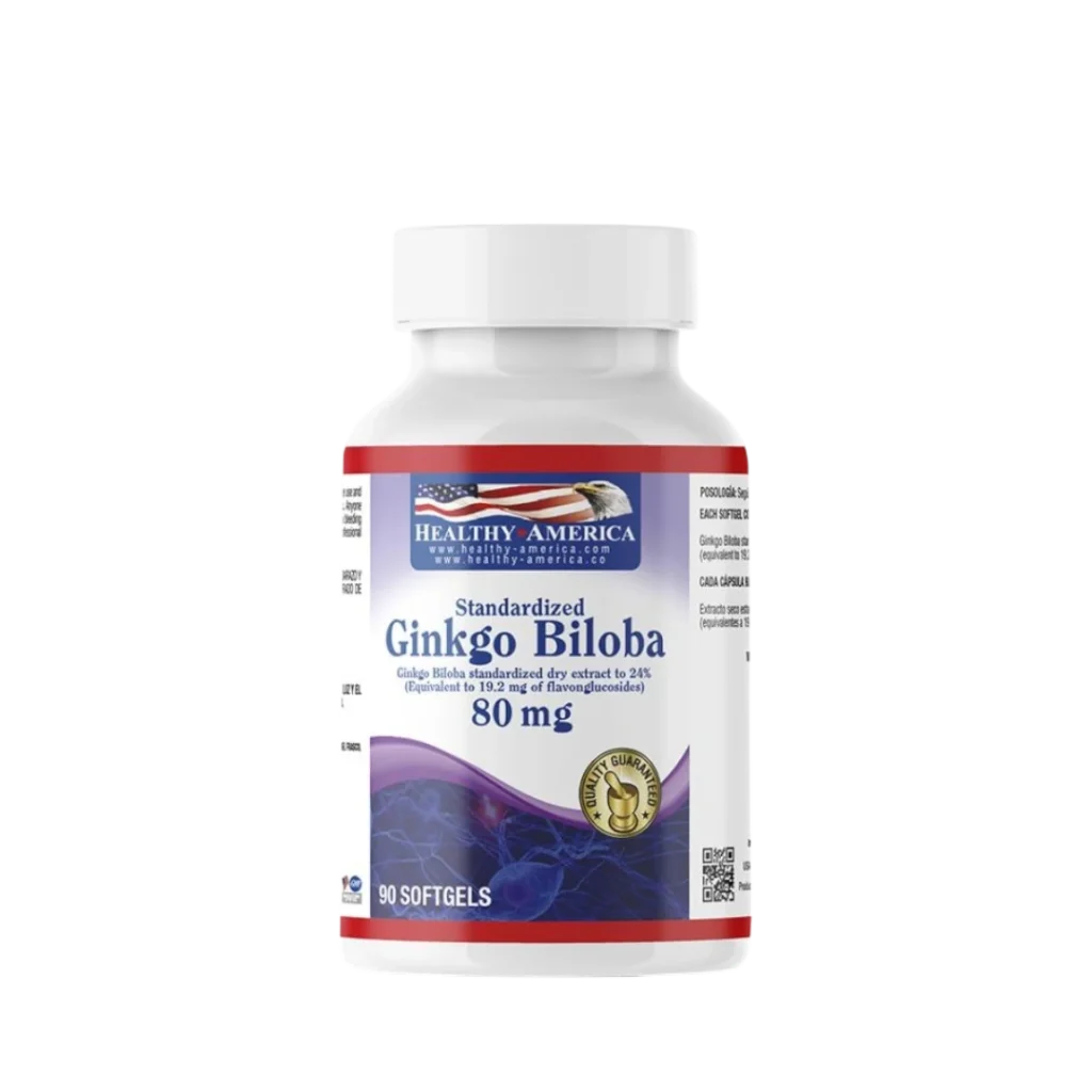 GINGKO BILOBA 80MG  (STARD TO 24% FLAVONGLYCOSIDES, 6%TERPENE LACTONES) HEA