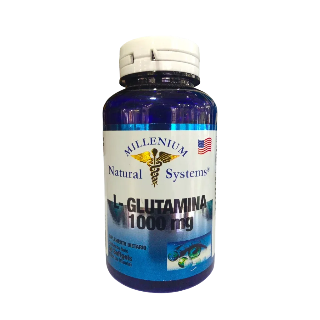 L- GLUTAMINA 1.000 MG  (GLUTAMINE) MILLENIUM NATURAL SYSTEMS