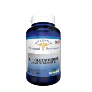 L- GLUTATHIONE  175 MG + VITAMINA C MILLENIUM NATURAL SYSTEMS