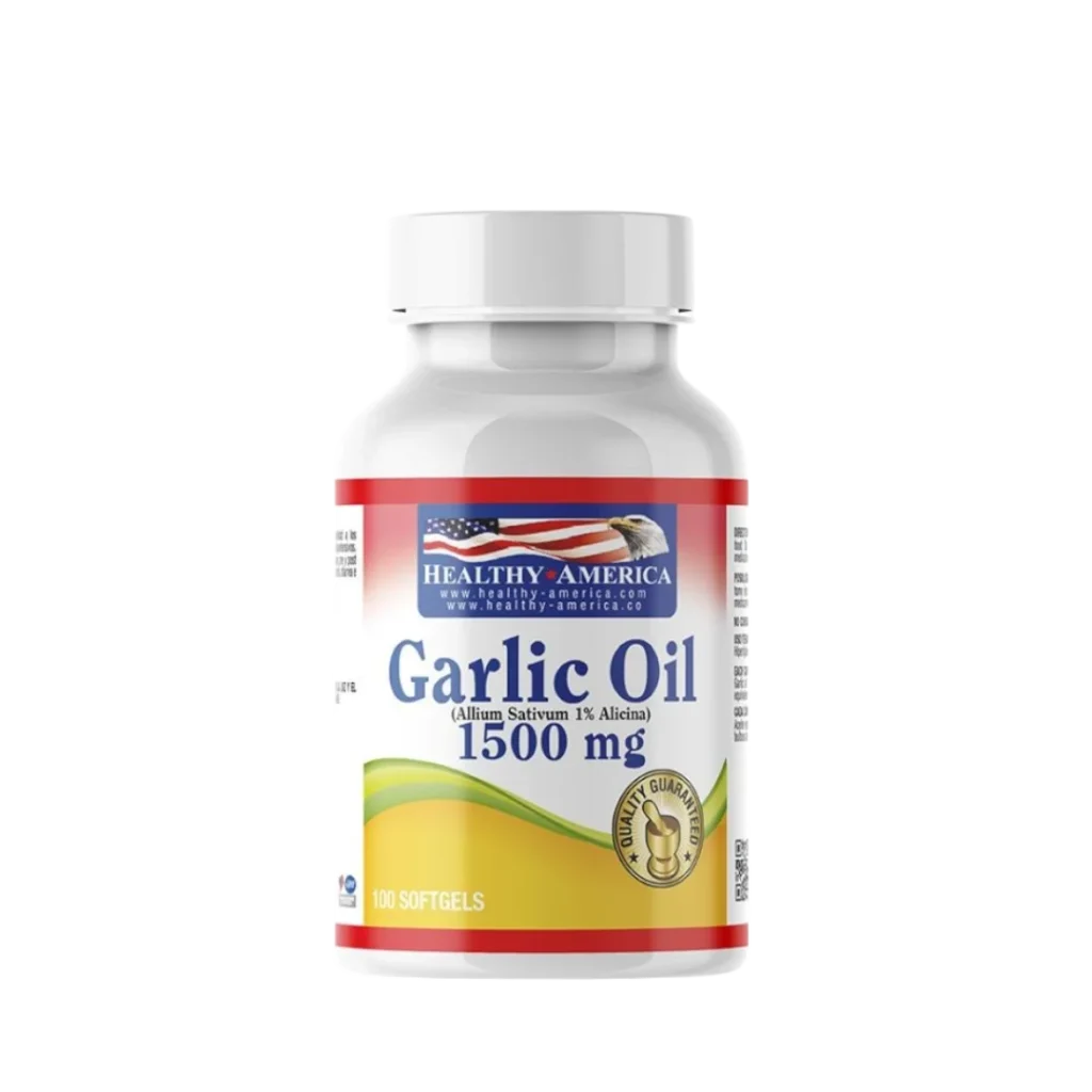 STANDARD GARLIC OIL 1500MG HEALTHY AMERICA