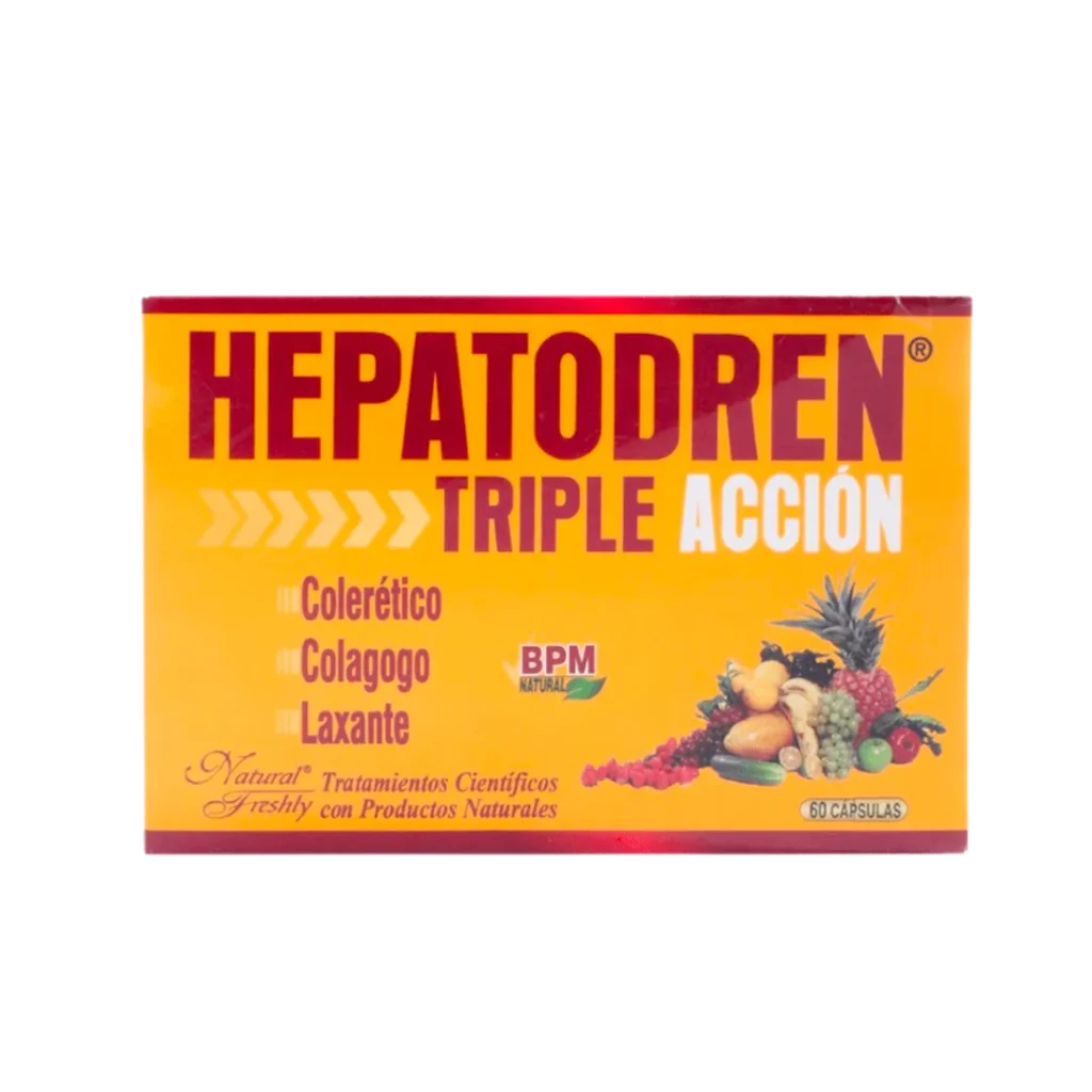 HEPATODREN TRIPLE ACCION 60 CAP NATURAL FRESHLY