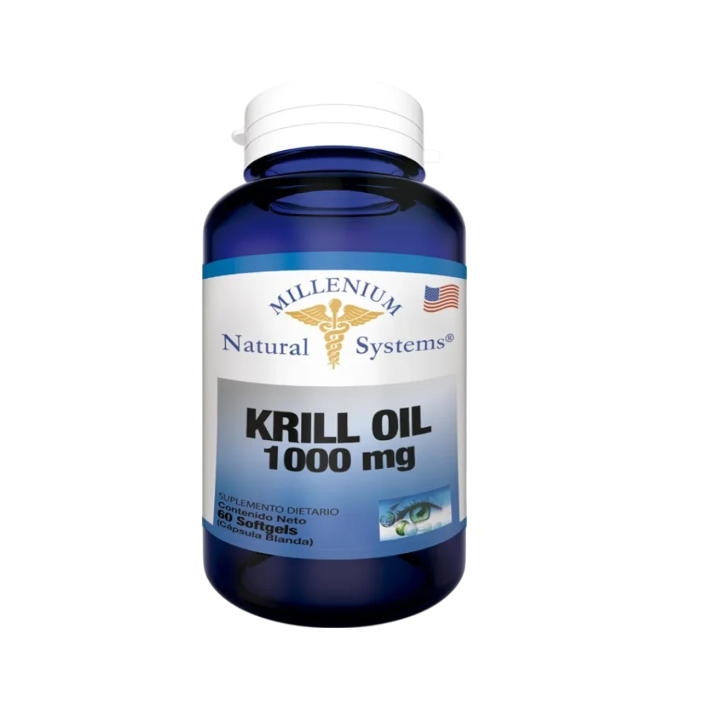 KRILLOIL 1.000 MG MILLENIUM NATURAL SYSTEMS
