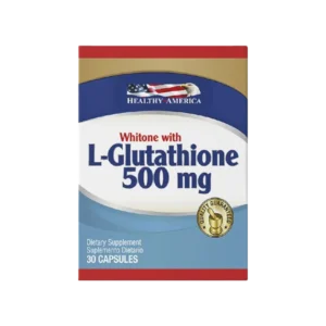 WHITONE WITH L-GLUTATHIONE 500 MG  HEALTHY AMERICA