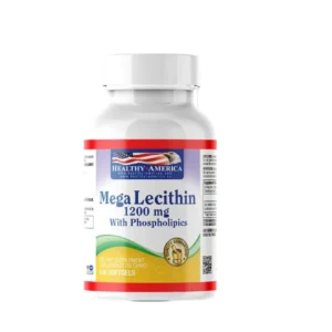 MEGA LECITHIN 1200MG WITH PHOSPHOLIPIDS  HEALTHY AMERICA