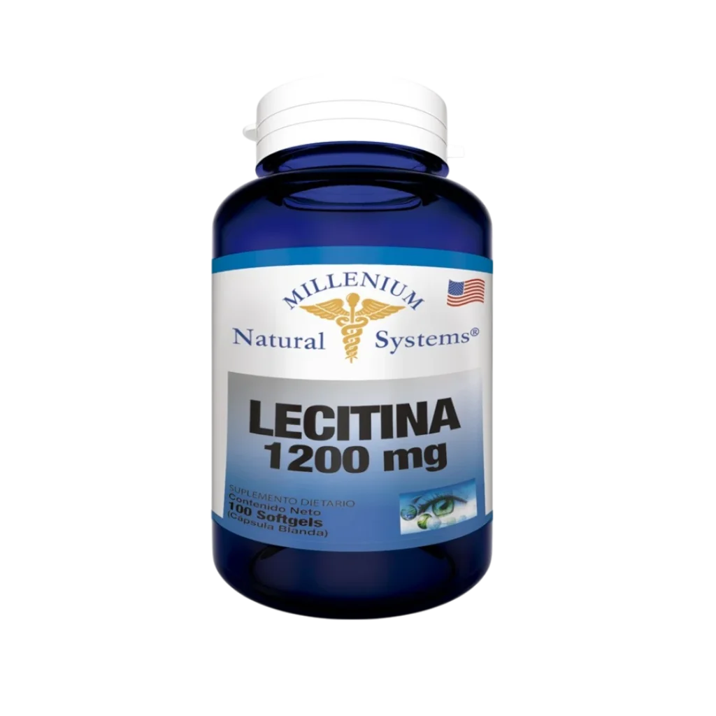 LECITINA 1200 MG MILLENIUM NATURAL SYSTEMS