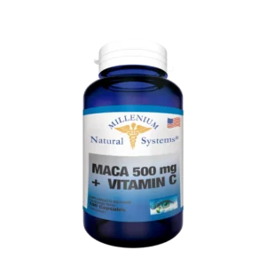 MACA  500 MG + VITAMINA C MILLENIUM NATURAL SYSTEMS