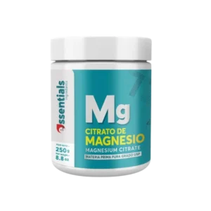 CITRATO DE MAGNESIUM (MAGNESIO) 250 GR  ESSENTIALS VITAMINS