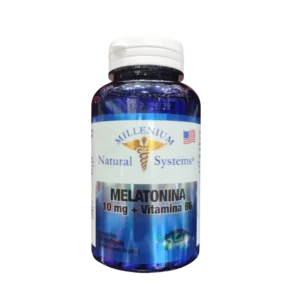 MELATONINA 10 MG + VITAMIN B6 MILLENIUM NATURAL SYSTEMS
