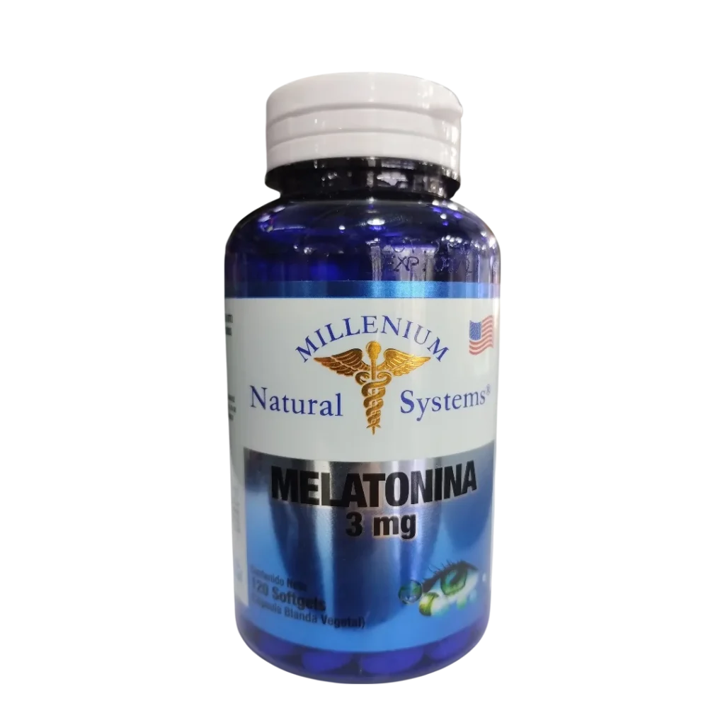 MELATONINA 3 MG MILLENIUM NATURAL SYSTEMS