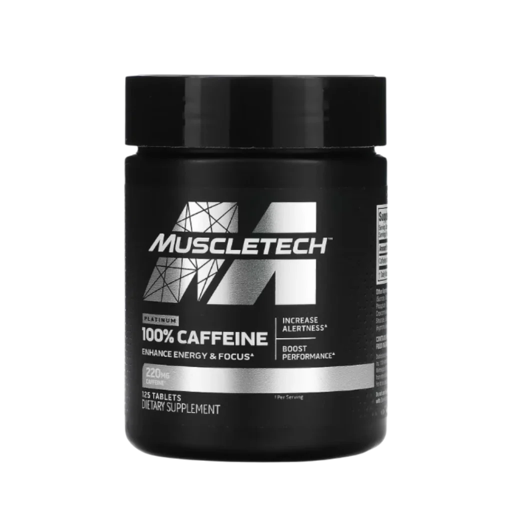 100 % CAFFEINE PRE ENTRENO MUSCLETECH