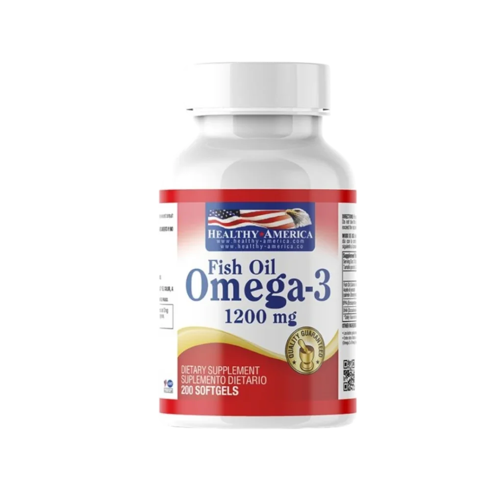 OMEGA 3 1.200 MG HEALTHY AMERICA