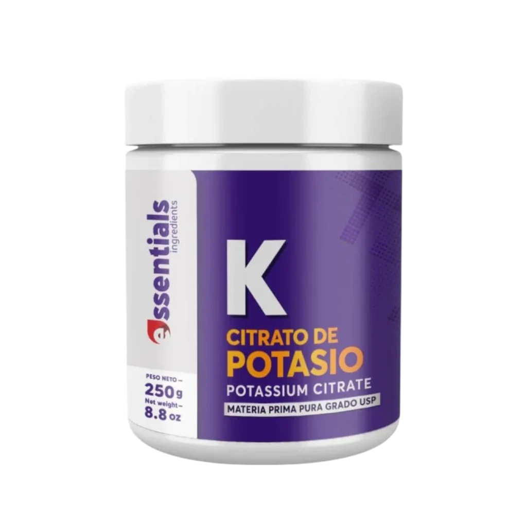 CITRATO DE POTASIO 250 GR ESSENTIAL VITAMINS