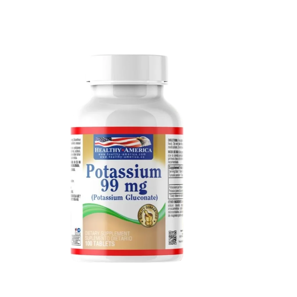 GLUCONATE POTASSIUM 99 MG HEALTHY AMERICA