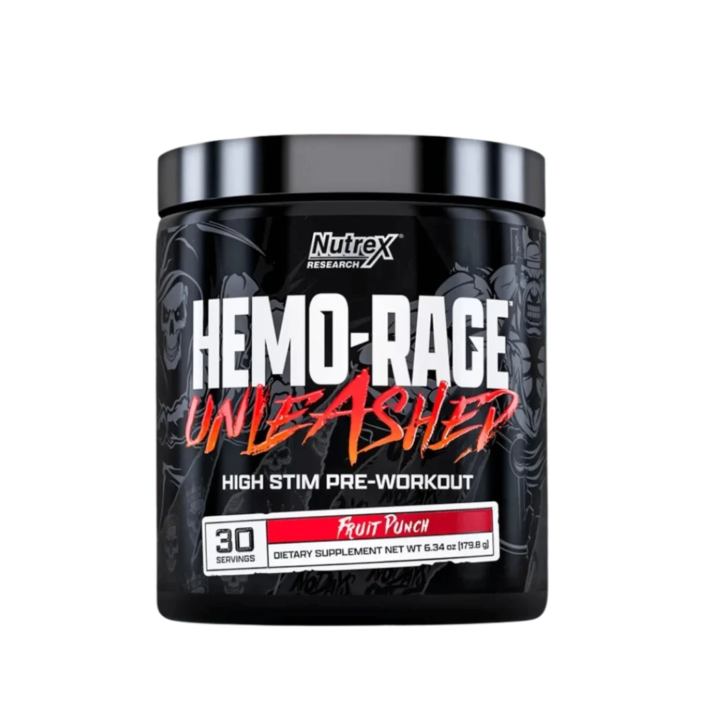 HEMO RAGE UNLEASHED PRE ENTRENO NUTREX