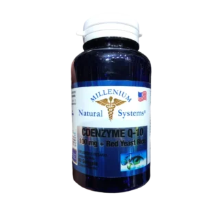 COENZYME Q10 100 MG + RED YEAST RICE / COENZIMA Q10 + LEVADURA DE ARROZ ROJO MILLENIUM  NATURAL SYSTEMS